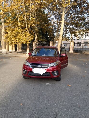 Chery: Chery Tiggo (T11) krossover - Kuzov: 5 qapılı, tünd qırmızı rəng - — 10
