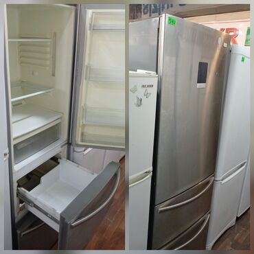 Soyuducular: İşlənmiş 2 qapılı Indesit Soyuducu Satılır, rəng - Ağ — 6