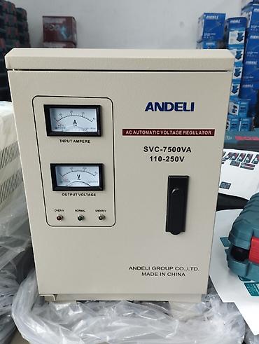 ANDELI SVC-7500VA AC Automatic Voltage Regulator - Giriş gərginliyi