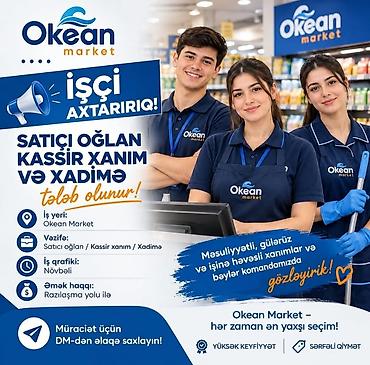 partladan satışı: Satış məsləhətçisi tələb olunur, 18-29 yaş, Təcrübəsiz, Aylıq ödəniş — 1