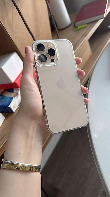 Уюлдук телефондор жана аксессуарлар: IPhone 16 Pro Max, 256 ГБ, цвет Desert Titanium. Аккумулятор 95%, 309 — 2
