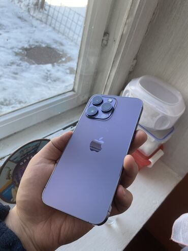 мол булак телефон ватсап кыргызстан: IPhone 14 Pro Max, 512 ГБ, Deep Purple, Заряддоочу түзүлүш, 90 %