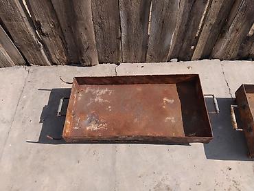 2 el esyalar: Məhsul: Metal manqal qutuları (3 ədəd) - Material: qalın poladdan — 3