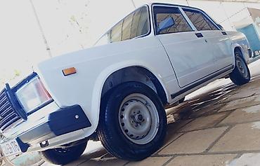 VAZ (LADA): VAZ 2107 sedan - Kuzov: ağ rəng, 4 qapı, xrom detal və qara — 1