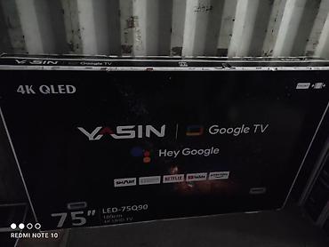 google: Телевизор - yasin 65q90 165 см 65" 4k (google tv) - описание: в — 3
