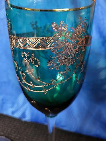casa coca cola: Case kristal za dvoje Bohemija vinske iz 1960/70te godine. Case za — 3