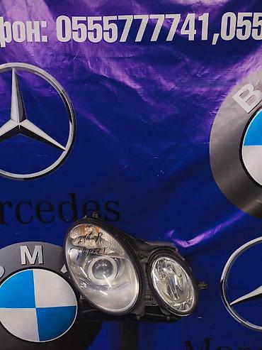 w21: Передняя правая фара Mercedes-Benz 2004 г., Б/у, Оригинал, Япония — 1