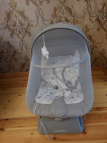 Beşiklər: Məhsul: Coolbaby elektrikli beşik/əyilə-bilən uşaq yelləncəyi - Rəng — 1
