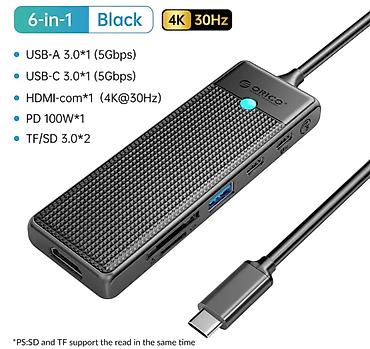 notebook bluetooth: ⚡ ORICO 6-in-1 Docking Station – Gündəlik tələblər üçün ideal seçim! — 2