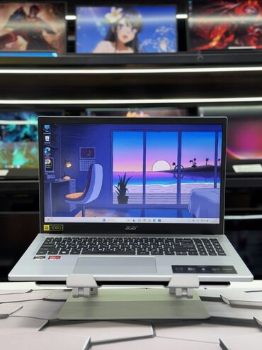 купить мощный компьютер недорого: Ноутбук, Acer, 8 ГБ ОЭТ, AMD Ryzen 5, 15.6 ", Татаал эмес тапшырмалар үчүн, эс тутум NVMe SSD