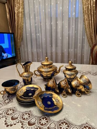 Aş qazanı: Çay dəsti