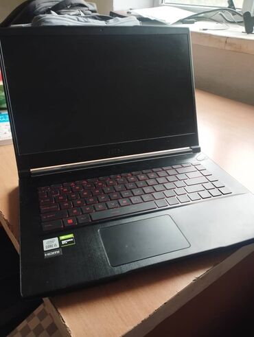 ноутбук msi: Ноутбук, MSI, 16 ГБ ОЗУ, Intel Core i5, Б/у, Игровой, память SSD