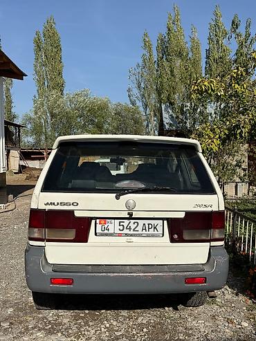 Ssangyong Musso: 2001 г., 2.9 л, Кол менен иштөөчү, Дизель, Жол тандабас — 3