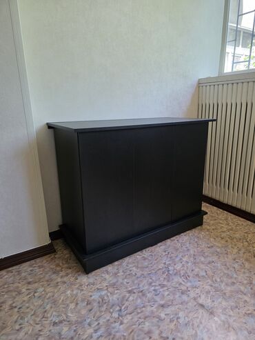 Аквариумы: Продаю тумбу под аквариум цвет чёрный матовый, в отличном состоянии