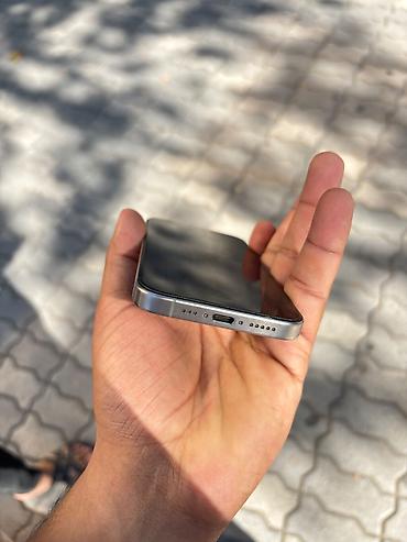 qubada ucuz telefonlar: IPhone 15 Pro, 128 GB, Natural Titanium, Simsiz şarj, Face ID, Sənədlərlə — 6