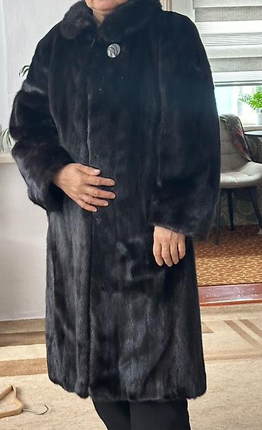 Сырт кийим: Шуба, Норка, Тизеден, XL, 2XL — 1