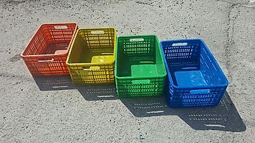Digər mağaza avadanlığı: Plastik yeşik(tara,sebet,yesik,qutu) istehsalı. ölçülər 60/40/10sm — 1