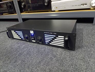 Pojačala i prijemnici: TAATOO Nightline 750 – profesionalno stereo pojačalo snage (rack — 3