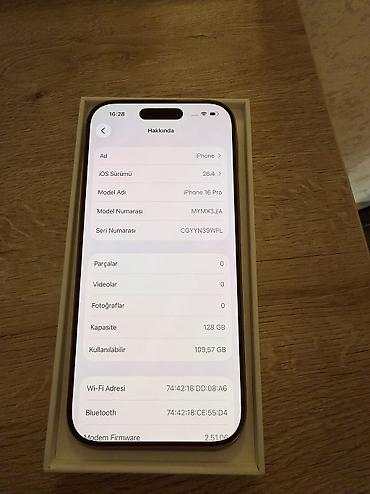 Apple iPhone: IPhone 16 Pro, 128 GB — 7