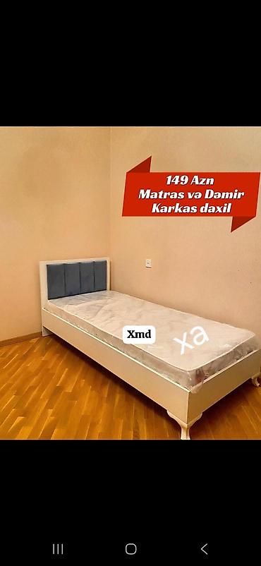 Çarpayılar: Tək nəfərlik çarpayı modelləri - Müxtəlif dizaynlar: ağ korpuslu — 17