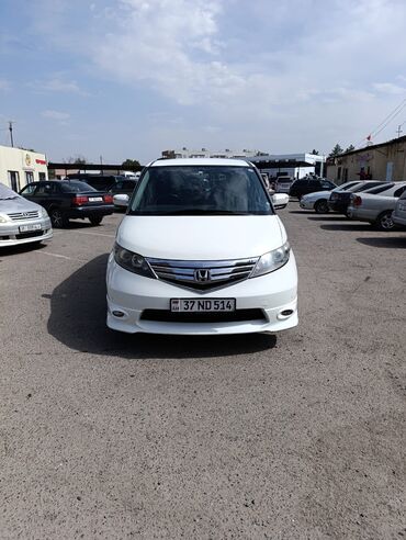 автокредит без первоначального взноса бишкек: Honda Elysion minivan, белый, правый руль.3литра новый моторгаз