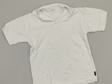 biała koszulka dziecięca: T-shirt, 9 years, 128-134 cm, condition - Good