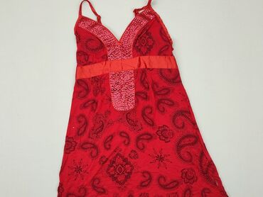 sukienki czerwone koronkowe na wesele: Sukienka, S, stan - Dobry