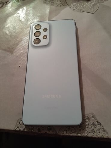 samsung galaxy a53: Samsung Galaxy A53 5G, Б/у, 256 ГБ, цвет - Голубой, 1 SIM, 2 SIM
