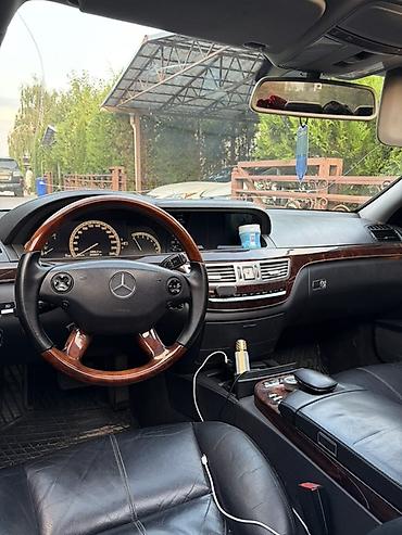Mercedes-Benz S-Class: 2007 г., 3.5 л, Автомат, Бензин, Седан — 4