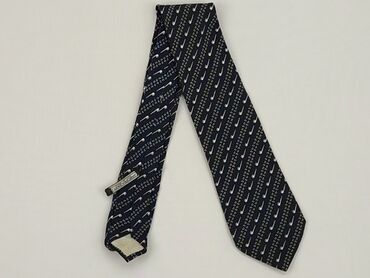 Dodatki i akcesoria: Krawat, kolor - Niebieski, stan - Dobry