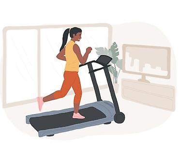 Беговые дорожки: Беговая дорожка EXDO - для эффективных тренировок в домашних условиях — 1