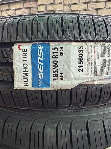2022: 185/60/15 4 шт комплект в идеальном состоянии фирма kumho год 2022 — 3