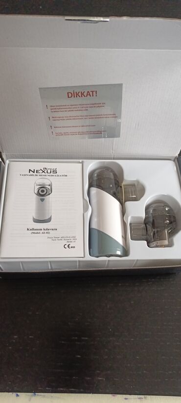 İnqalyatorlar, nebulizerlər: Həm böyüklər,həm də uşaqlar üçün,şarj olunan,NEXUS Portable Mesh — 11