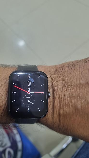 Smart saatlar: İşlənmiş, Smart saat, Smart, Sensor ekran, rəng - Qara — 7