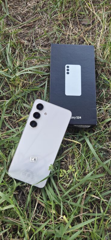 поко gt: Samsung Galaxy S24, Жаңы, 256 ГБ, түсү - Боз, 2 SIM, eSIM