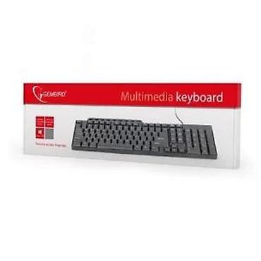 Tastature: Gembird žična multimedijalna tastatura - Puni raspored tastera sa — 6