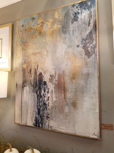 Dizayn, layihə: Modern. Abstrakt janr. Tək tablo. Müasir interyerdə mütləqdir, çünki — 17