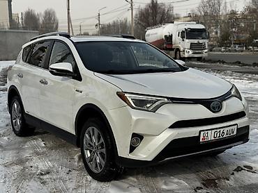 Toyota: Toyota RAV4: 2016 г., 2.5 л, Автомат, Гибрид, Кроссовер at lalafo.kg — 3 Toyota: Toyota RAV4: 2016 г., 2.5 л, Автомат, Гибрид, Кроссовер — 3