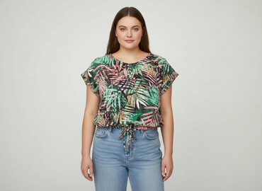 bluza z krótkim rękawem zara: Greenpoint, Жіноча блуза, розмір XL