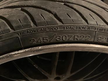 bew e34: Литые Диски R 22 BMW, Комплект, отверстий - 5, Б/у — 3