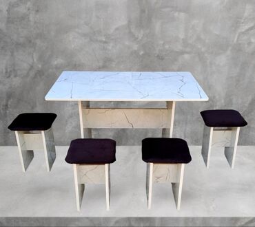 мебель в кара балте: Комплект стол и стулья Кухонный, Новый