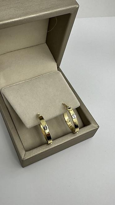 Серьги: Серьги, Проба 585, Без вставки, Женские, Винтажный стиль, Новый — 9