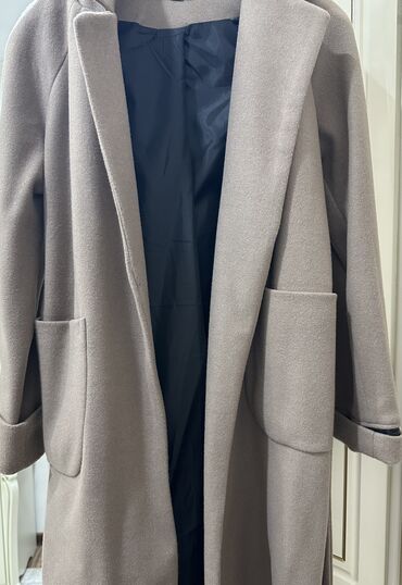 дубленка пальто: Пальто, Осень-весна, Длинная модель, S (EU 36)