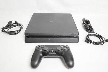 oled tv: Sony PlayStation 4 Slim, čipovana konzola u odličnom stanju (akcijska — 1