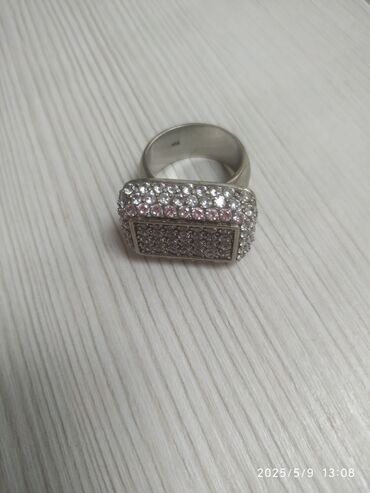 Серебряные кольца: Кольцо Италия,серебро 925 пр,массивное,размер 17,5-18
