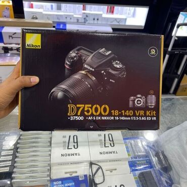 nikon lens 55: Nikon d7500 orginaldır.Açilmayib.Təzədi