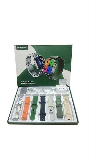 ws99 ultra: Yeni, İdman Saat dəsti, rəng - Yaşıl — 1