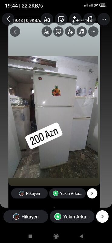 ucuz xaladenlik: Б/у 2 двери Beko Холодильник Продажа