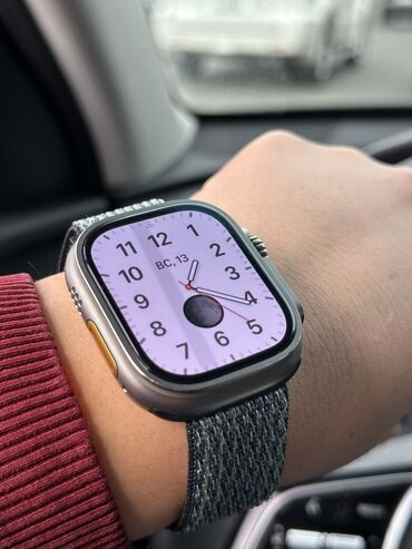 зарядник телефон: Apple Watch ⌚️ 
Ультра 2
Батарея 100%
Состояние как новое