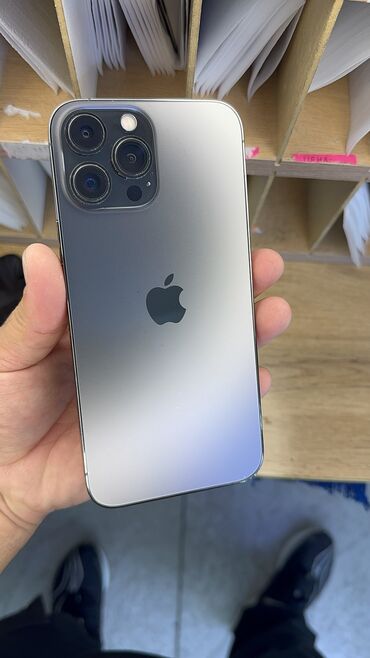 айфон телфон: IPhone 13 Pro Max, Колдонулган, 128 ГБ, Коргоочу айнек, Каптама, 89 %